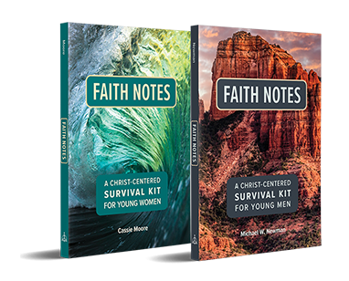 Faith Notes: A Christ-Centered Survival Kit for Young Men and Young Women covers